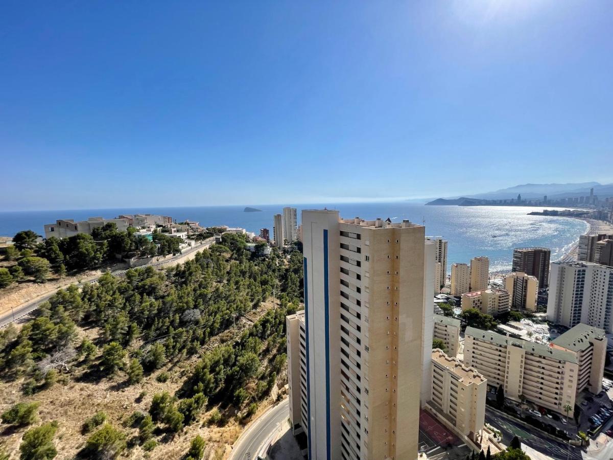 Lujoso Apartamento Con Vistas Al Mar En Mirador Del Mediterraneo By Gestaltur Benidorm Zewnętrze zdjęcie